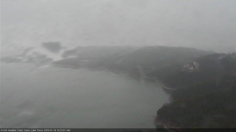 Lake Travis webcam, January 16, 2020 10:25 AM CT