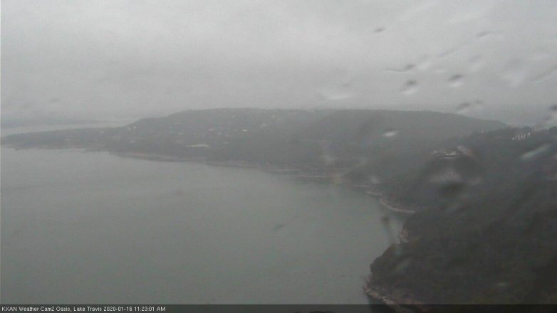 Lake Travis webcam, January 16, 2020 11:25 AM CT