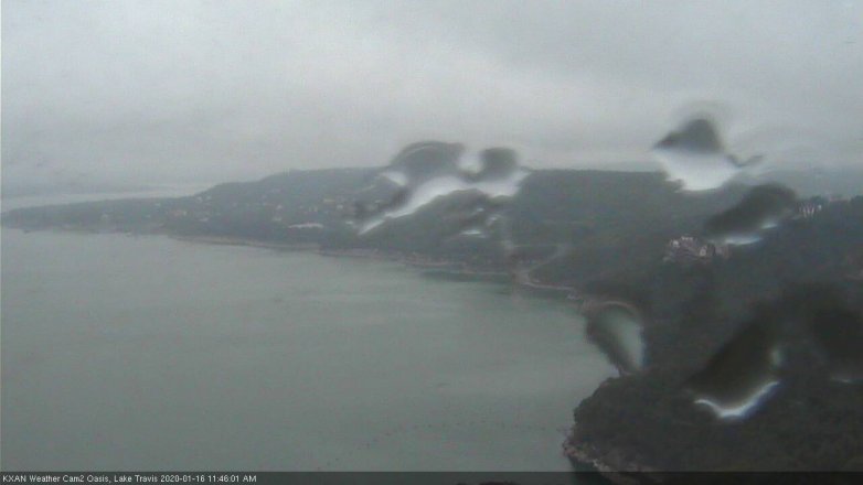 Lake Travis webcam, January 16, 2020 11:45 AM CT