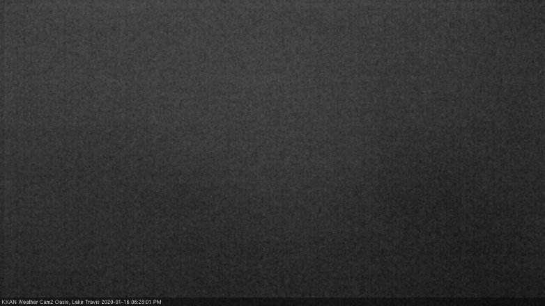 Lake Travis webcam, January 16, 2020 6:25 PM CT