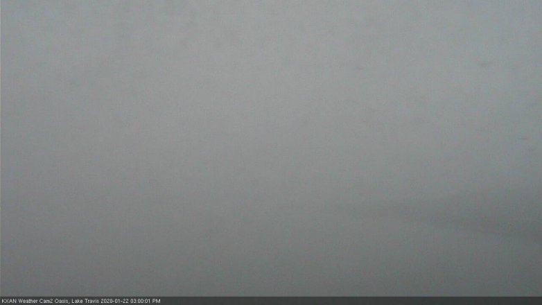 Lake Travis webcam, January 22, 2020 3:00 PM CT