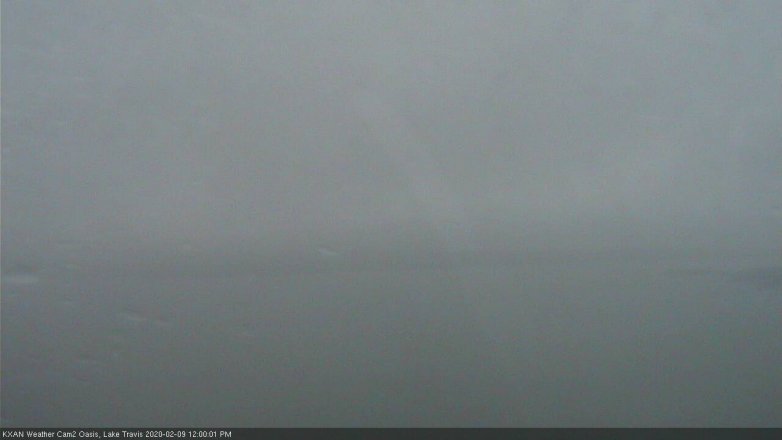 Lake Travis webcam, February 9, 2020 12:00 PM CT