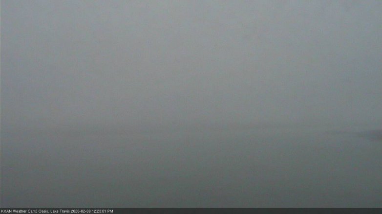 Lake Travis webcam, February 9, 2020 12:25 PM CT
