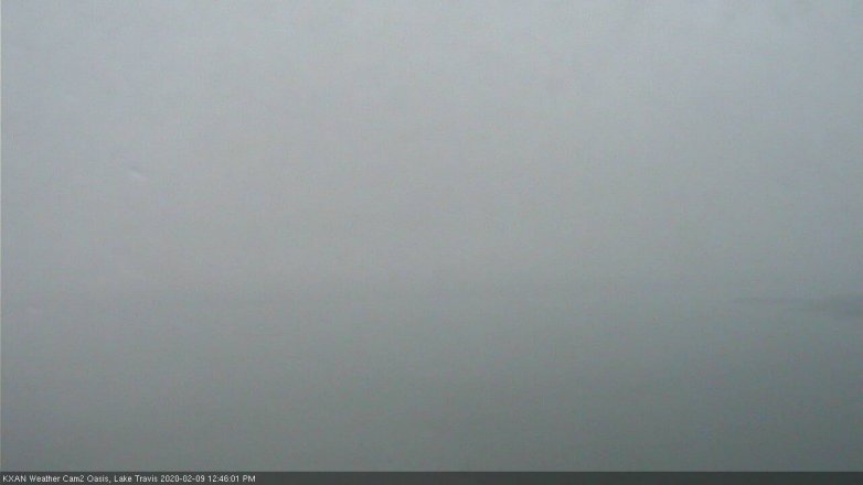 Lake Travis webcam, February 9, 2020 12:45 PM CT