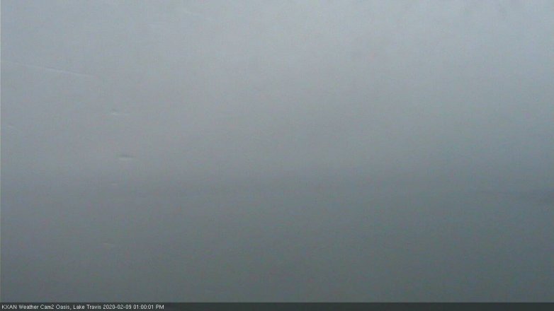Lake Travis webcam, February 9, 2020 1:00 PM CT
