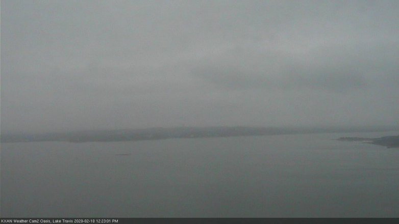 Lake Travis webcam, February 10, 2020 12:25 PM CT