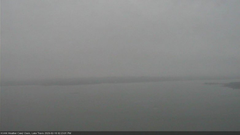 Lake Travis webcam, February 10, 2020 2:25 PM CT