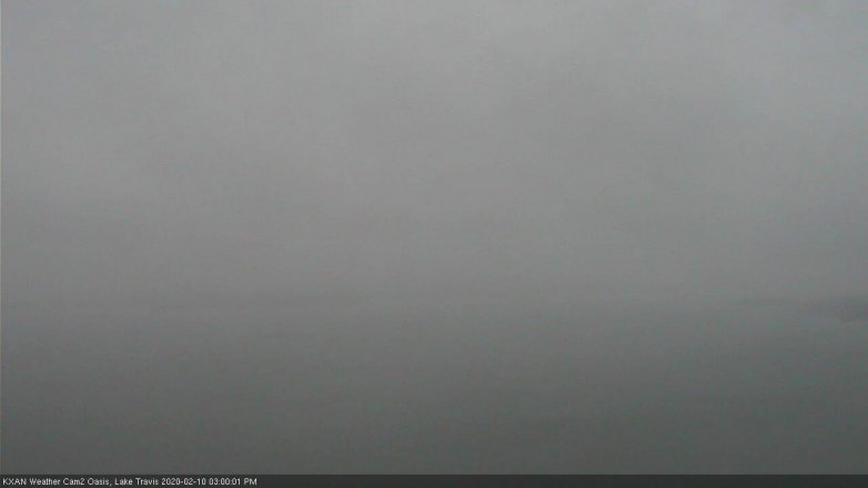 Lake Travis webcam, February 10, 2020 3:00 PM CT
