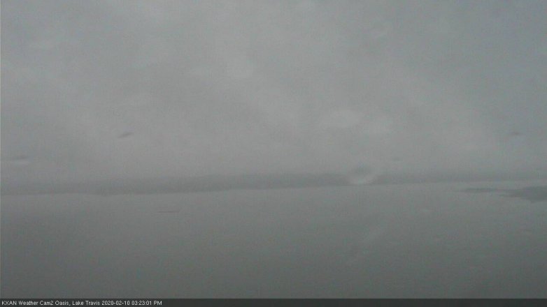 Lake Travis webcam, February 10, 2020 3:25 PM CT