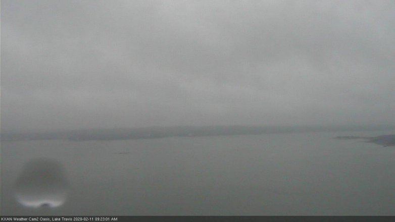 Lake Travis webcam, February 11, 2020 9:25 AM CT