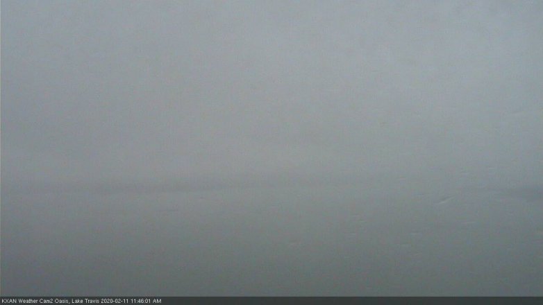 Lake Travis webcam, February 11, 2020 11:45 AM CT