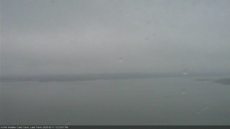 Lake Travis webcam, February 11, 2020 12:25 PM CT