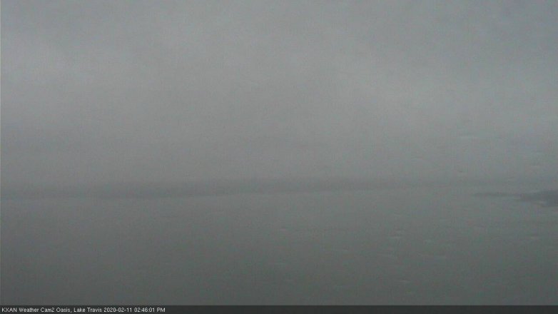 Lake Travis webcam, February 11, 2020 2:45 PM CT
