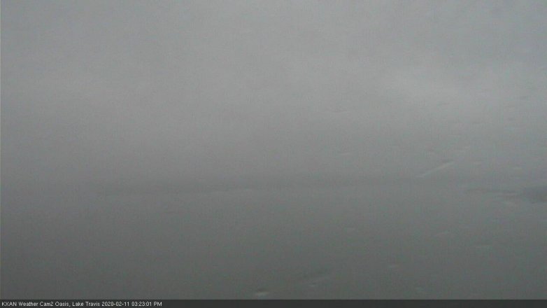 Lake Travis webcam, February 11, 2020 3:25 PM CT