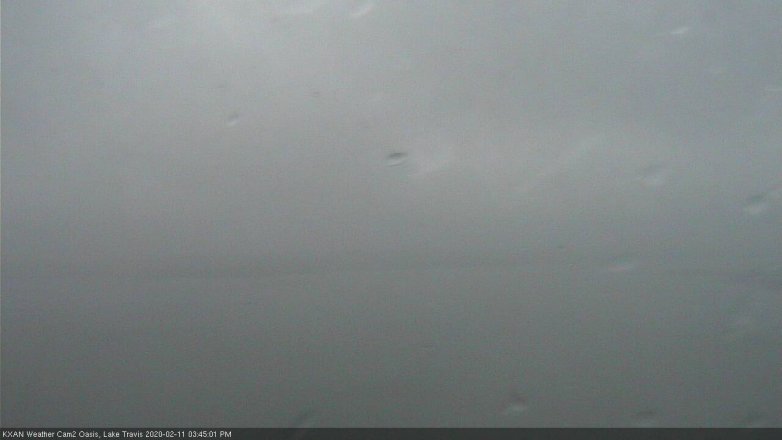 Lake Travis webcam, February 11, 2020 3:45 PM CT