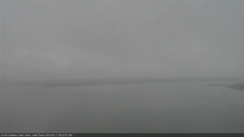 Lake Travis webcam, February 11, 2020 5:25 PM CT