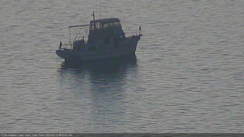 Lake Travis webcam, February 12, 2020 6:25 PM CT