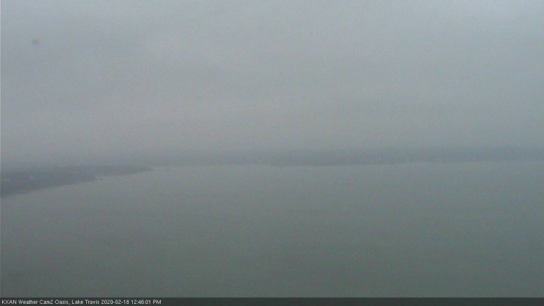 Lake Travis webcam, February 18, 2020 12:45 PM CT