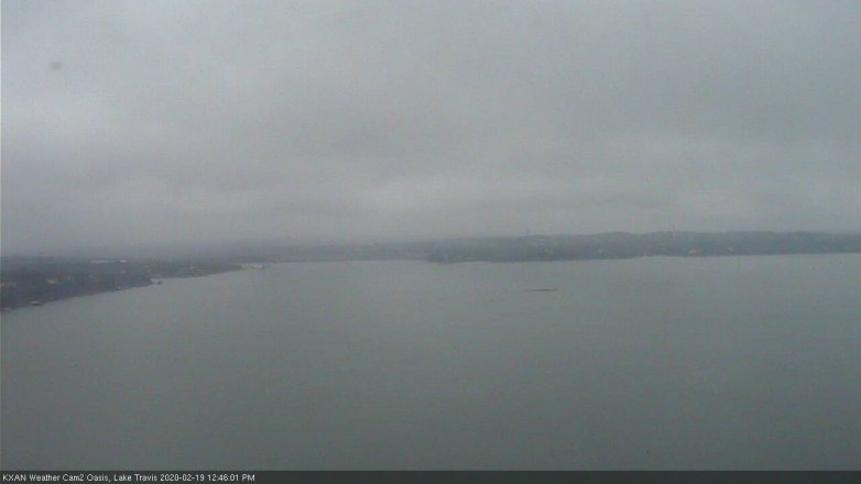 Lake Travis webcam, February 19, 2020 12:45 PM CT