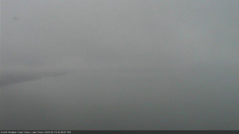 Lake Travis webcam, February 19, 2020 2:45 PM CT
