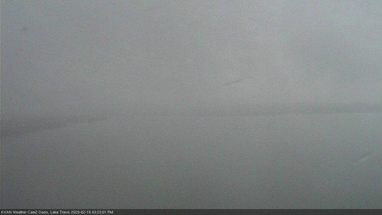 Lake Travis webcam, February 19, 2020 3:25 PM CT