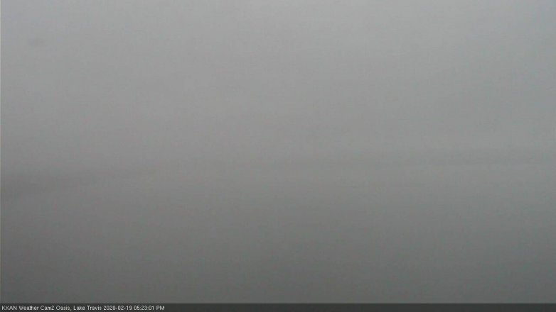 Lake Travis webcam, February 19, 2020 5:25 PM CT