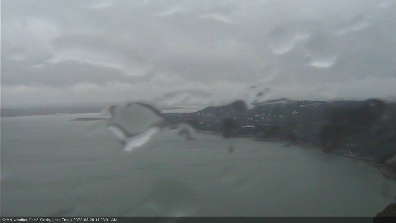 Lake Travis webcam, February 20, 2020 11:25 AM CT