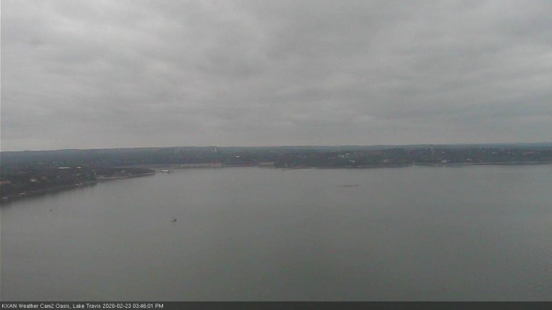 Lake Travis webcam, February 23, 2020 3:45 PM CT