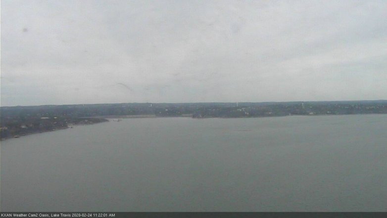 Lake Travis webcam, February 24, 2020 11:25 AM CT