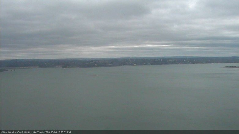 Lake Travis webcam, March 4, 2020 12:00 PM CT