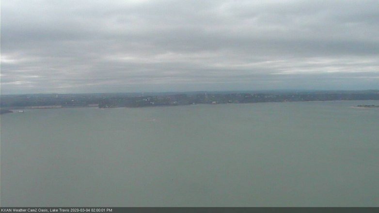 Lake Travis webcam, March 4, 2020 2:00 PM CT