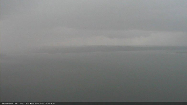 Lake Travis webcam, March 4, 2020 4:00 PM CT
