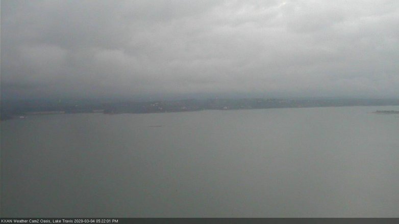 Lake Travis webcam, March 4, 2020 5:25 PM CT