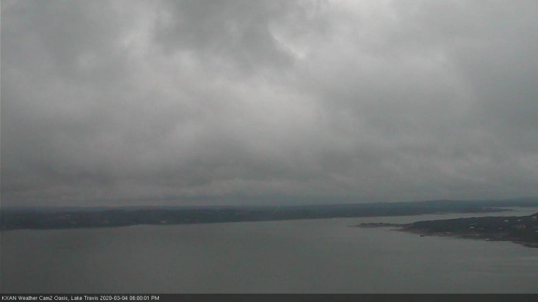 Lake Travis webcam, March 4, 2020 6:00 PM CT