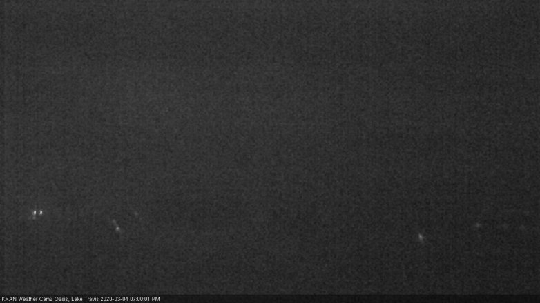Lake Travis webcam, March 4, 2020 7:00 PM CT