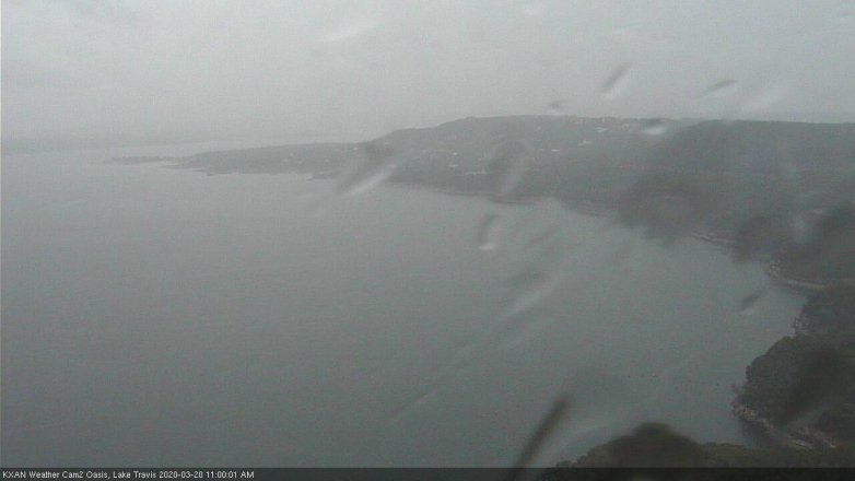 Lake Travis webcam, March 20, 2020 11:00 AM CT