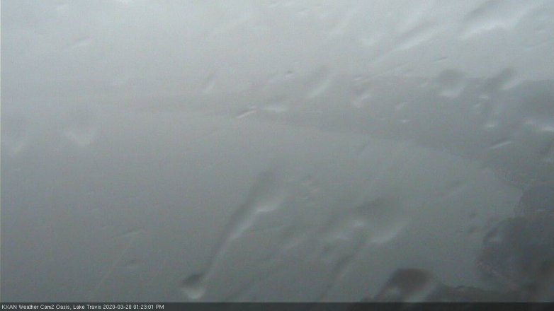 Lake Travis webcam, March 20, 2020 1:25 PM CT