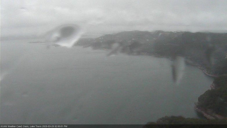 Lake Travis webcam, March 20, 2020 2:00 PM CT