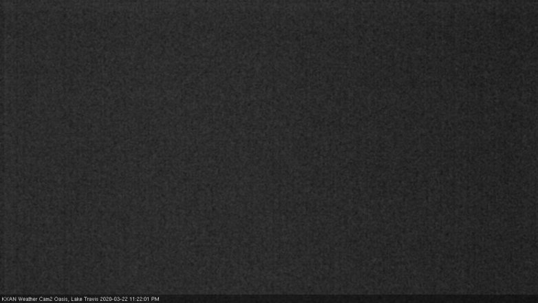 Lake Travis webcam, March 22, 2020 11:25 PM CT
