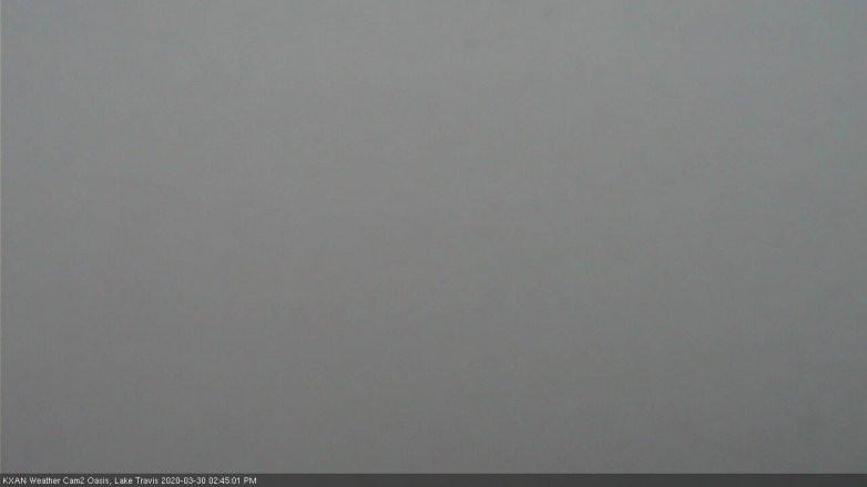 Lake Travis webcam, March 30, 2020 2:45 PM CT
