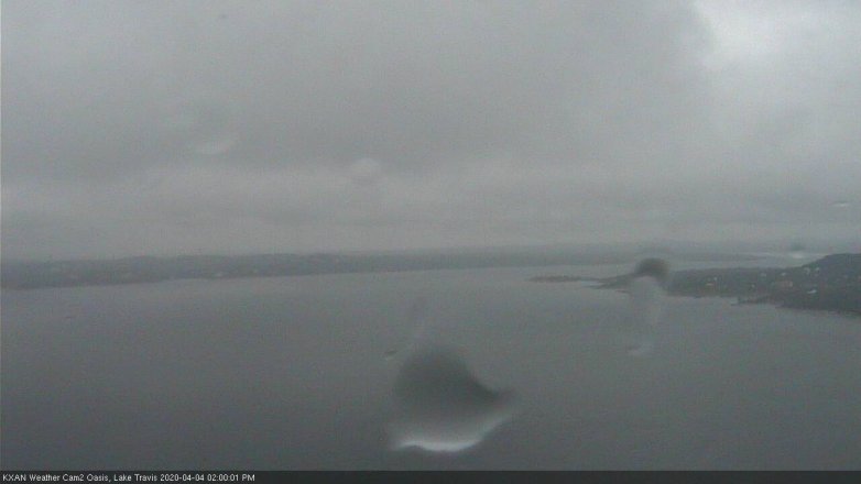 Lake Travis webcam, April 4, 2020 2:00 PM CT