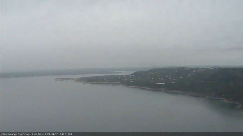 Lake Travis webcam, April 17, 2020 12:45 PM CT