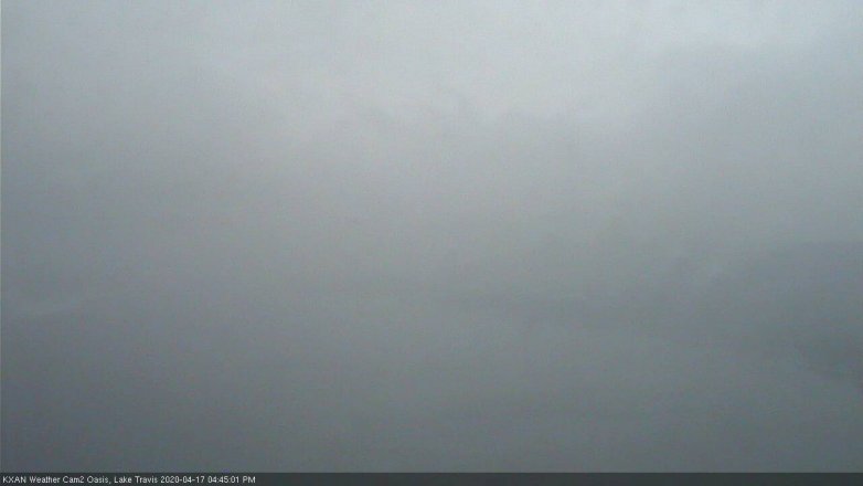 Lake Travis webcam, April 17, 2020 4:45 PM CT