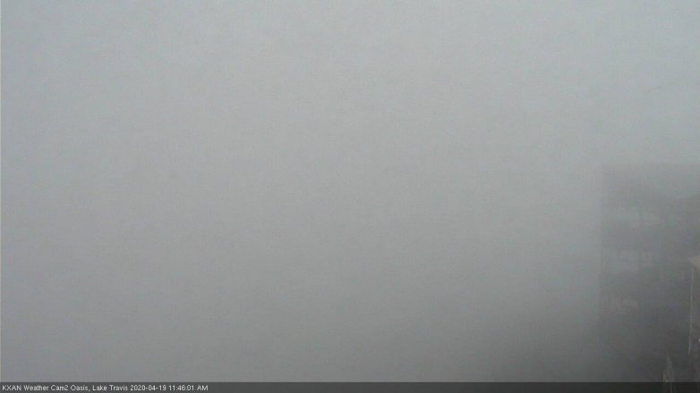 Lake Travis webcam, April 19, 2020 11:45 AM CT