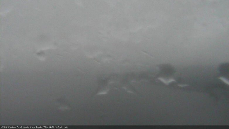 Lake Travis webcam, April 22, 2020 11:00 AM CT