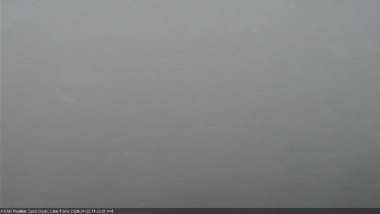 Lake Travis webcam, April 22, 2020 11:25 AM CT