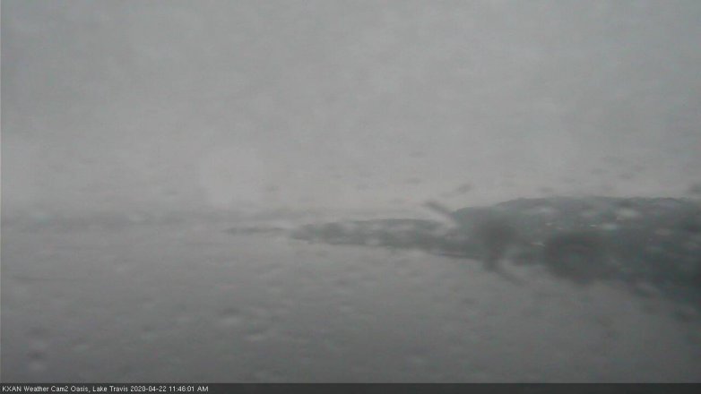 Lake Travis webcam, April 22, 2020 11:45 AM CT