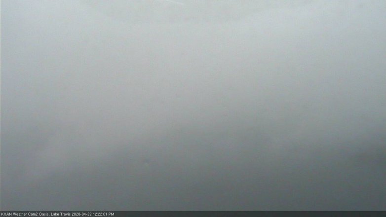 Lake Travis webcam, April 22, 2020 12:25 PM CT
