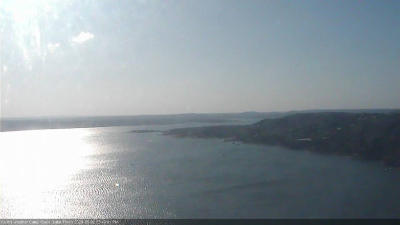 Lake Travis webcam, May 2, 2020 5:45 PM CT