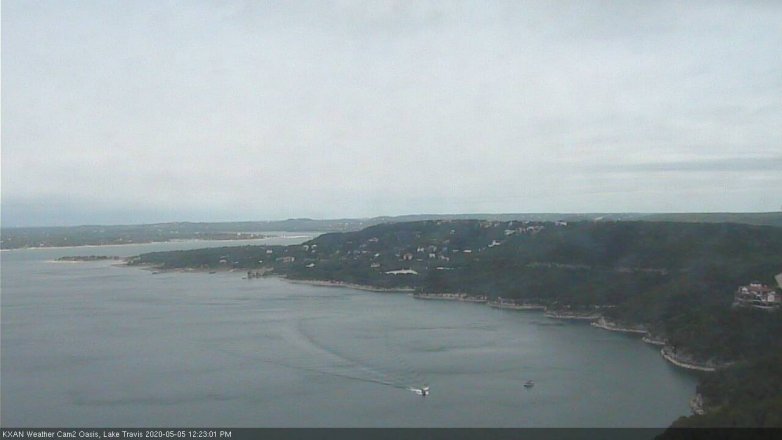 Lake Travis webcam, May 5, 2020 12:25 PM CT
